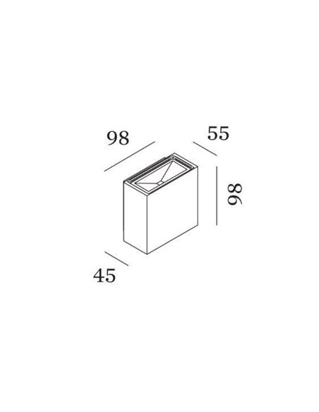 Wever & Ducré CENTRAL OUTDOOR 1.0 phase-cut dim