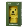 MrMaria Lion Bundle of light LED lamp 15 cm Table lamp