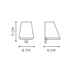 Royal Botania Beamy Wall lamp