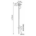 Royal Botania Bullet Tuinpaal 110 cm