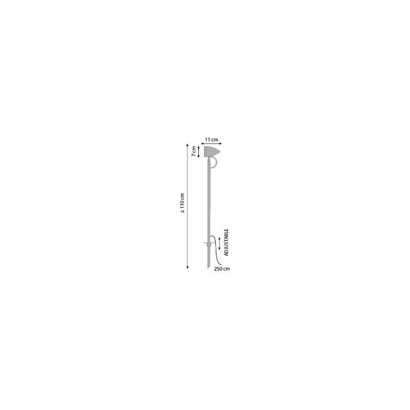 Royal Botania Bullet Tuinpaal 110 cm
