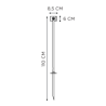Royal Botania Spotty 230 Gu10 Groundspot 110Cm garden lamp