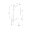 BRICK IN THE WALL Moor Large 1 IP54 Outdoor LED 800LM 230VAC