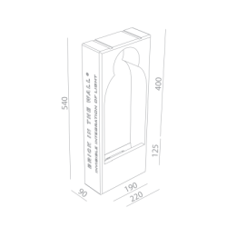 BRICK IN THE WALL Moor Large 5 IP54 Outdoor LED 800LM 230VAC