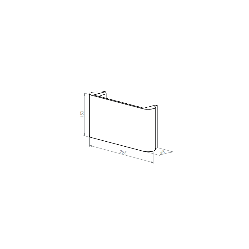 BRICK IN THE WALL Zyrco L Duo IP20 LED 2x500LM 230VAC WARMDIM