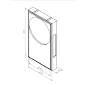 BRICK IN THE WALL Ozon L IP20 LED 500LM 230VAC WARMDIM