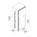 BRICK IN THE WALL Mini LED DIM 100LM IP54 Outdoor