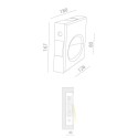 BRICK IN THE WALL Mouse + LED DIM 100LM IP54 Outdoor
