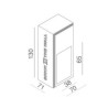 BRICK IN THE WALL Nano LED DIM 100LM IP54 Outdoor