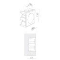 BRICK IN THE WALL Pica 8 LED DIM 100LM IP54 Bathroom