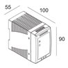 Delta Light LED POWER SUPPLY 48V-DC / 100W DIN