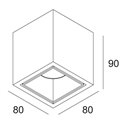 Delta Light BOXY L LED WDL Plafondlamp
