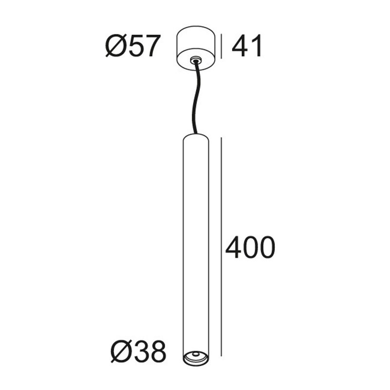 Delta Light MICROSPY 39 C Hanglamp