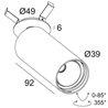 Delta Light SPY 39 CLIP Ceiling lamp