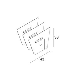 Delta Light ENTERO RD-S MOUNTING SET S2 