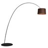 Foscarini Twiggy Rosewood Floor Floor Lamp