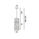 Foscarini Tress Piccola Susp. 10M Hanglamp