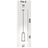 Foscarini Tite 2 Susp. 10M Suspension Lamp