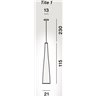 Foscarini Tite 1 Susp. 10M Suspension Lamp