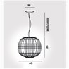 Foscarini Tartan Susp. 10M Suspension Lamp