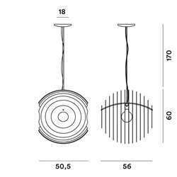 Foscarini Supernova Susp. Suspension Lamp