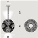 Foscarini Sun Light Of Love Mylight Susp. 10M Hanglamp