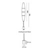 Foscarini Havana Outdoor Underground Base lighting object