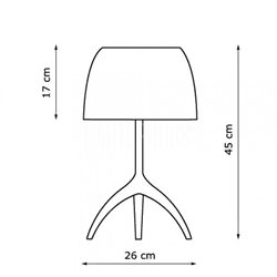 Foscarini Lumiere Large table lamp