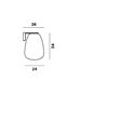 Foscarini Rituals 1 Wall E27 wandlamp