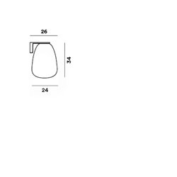 Foscarini Rituals 1 Wall E27 wall lamp
