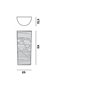 Foscarini Tress Wall Small wall lamp