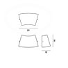 Foscarini Tutu Wall wall lamp