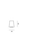 Foscarini Birdie Zero Large tafellamp