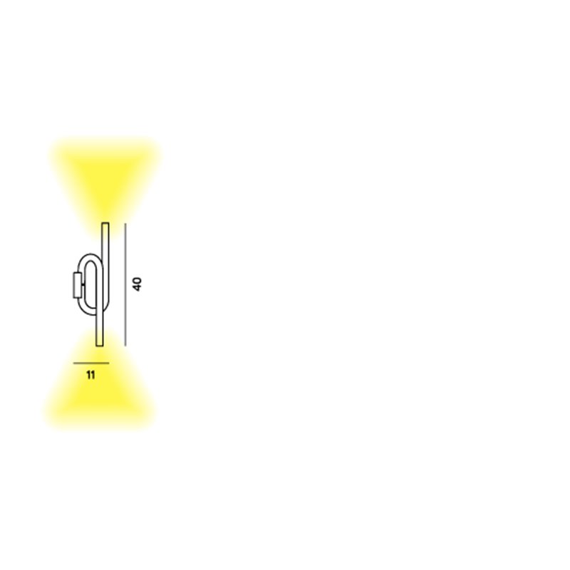 Foscarini Tobia wandlamp