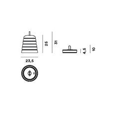 Foscarini Cri-Cri floor lamp