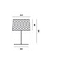 Foscarini Twiggy Grid XL table lamp
