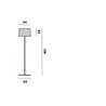 Foscarini Twiggy Grid Straight floor lamp