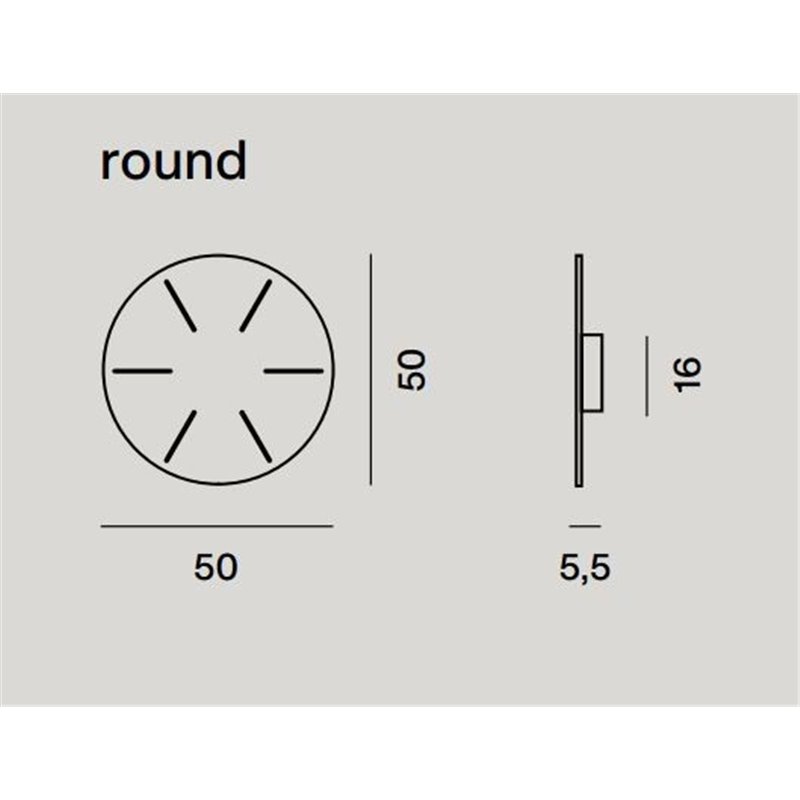 Foscarini Rosoni Multipli Round
