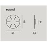 Foscarini Rosone Multiplo Round