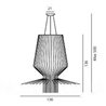 Foscarini Allegro Assai Led suspension lamp