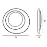 Foscarini Bahia Wall/Ceiling ceiling lamp / wall lamp