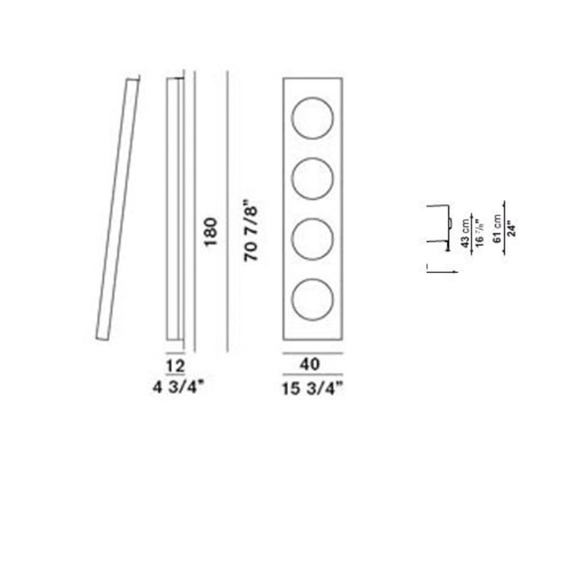 Foscarini Dolmen Floor staanlamp