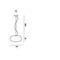 Foscarini Rituals 2 Susp E27 hanglamp