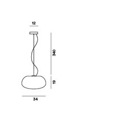 Foscarini Rituals 2 Susp E27 suspension lamp