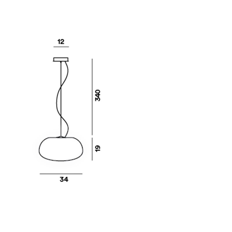 Foscarini Rituals 2 Susp E27 hanglamp