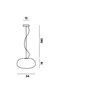 Foscarini Rituals 2 Susp E27 suspension lamp