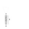 Foscarini Tress Floor Medium floor lamp