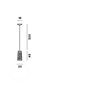 Foscarini Tress Mini suspension lamp