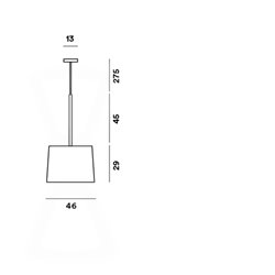 Foscarini Twiggy Suspension E27 suspension lamp