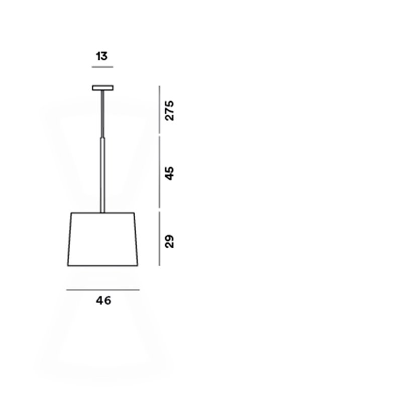Foscarini Twiggy Suspension E27 hanglamp